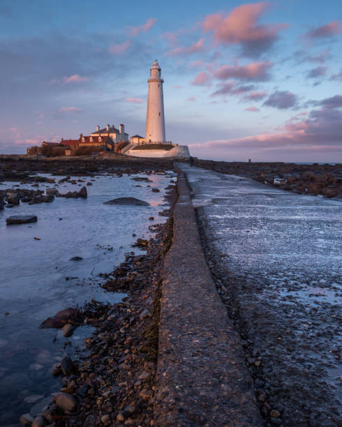 istock St Marys Lighthouse on Northumbrian Coast 1059309638