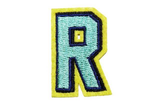 istock Letter r made from felt and isolated 1059309856