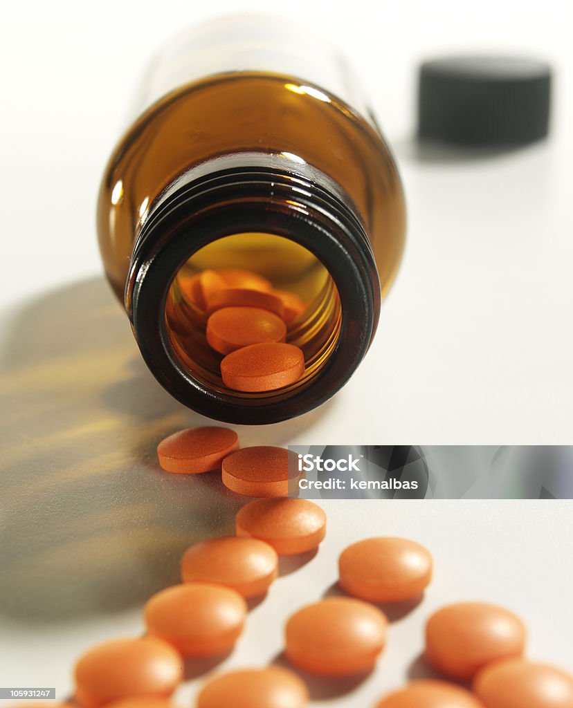 Pill Addiction Stock Photo