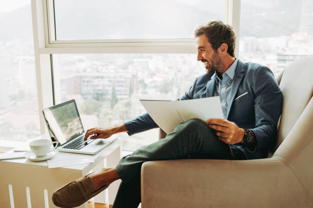 istock young businessman at home 1059313986