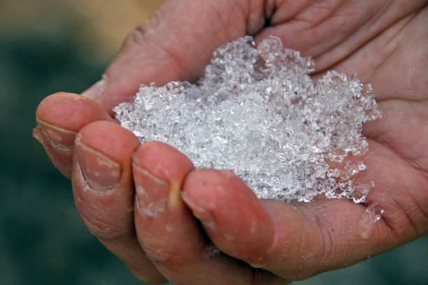 istock the winter is white and ice and hand 1059323318
