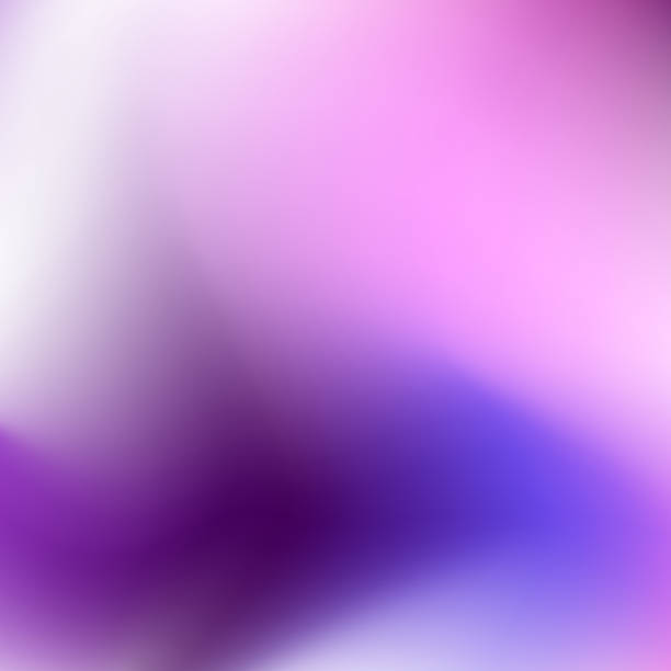 ilustrações de stock, clip art, desenhos animados e ícones de blurred multicolored vector background. smooth tones of purple, magenta, blue gradient. abstract stains. art bright template for modern creative design. eps10 illustration - soft pink flash