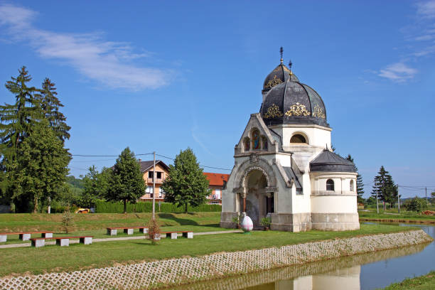 Eastern - rites catholic church of the annunciation, Greek Catholic church in Pribic, near Krasic, Croatia