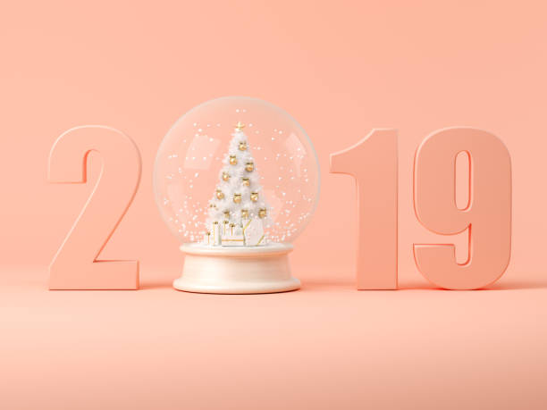 istock 2019 numbers with snow ball 3D illustration 1059337400