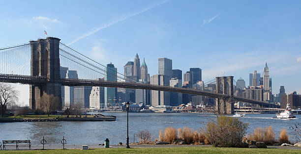 istock Brooklyn Bridge and New York 105933856