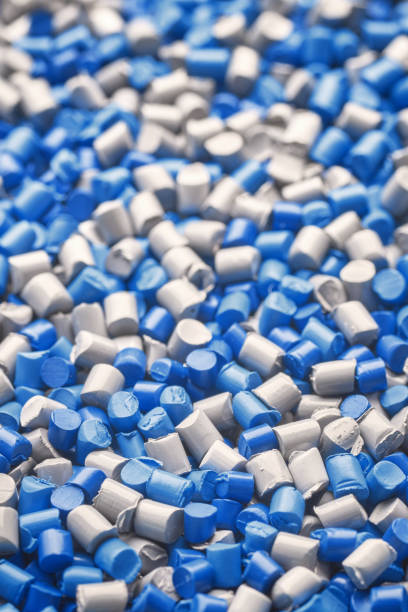 istock Close up picture of polypropylene pellets. 1059338834