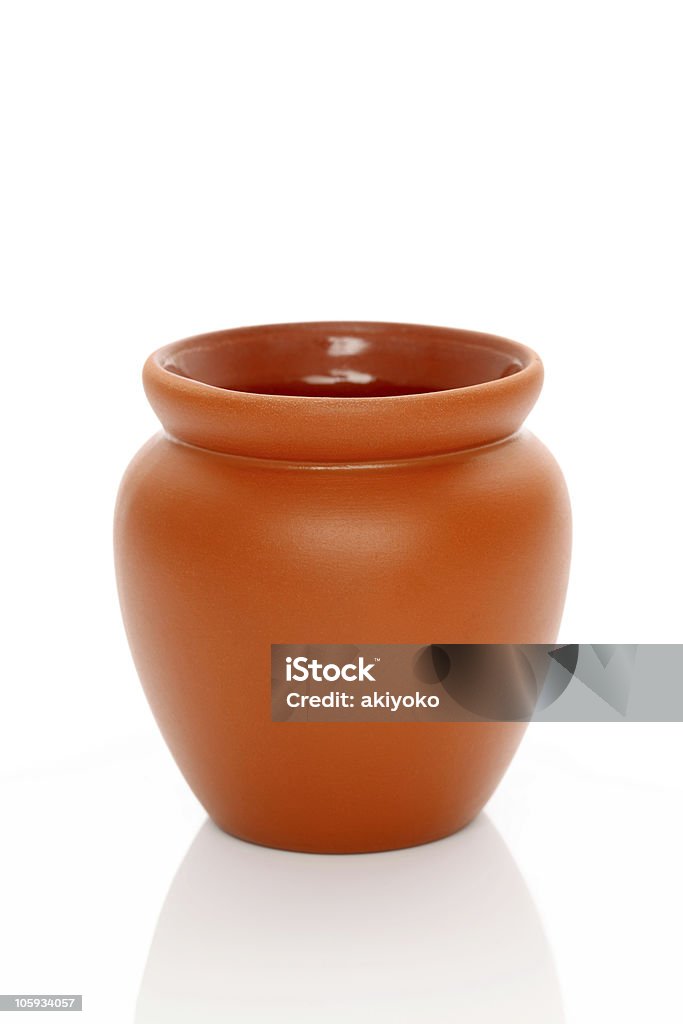 Panela de cerâmica - Royalty-free Vaso Foto de stock