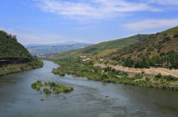 istock view of the Douro River downstream from the Regua Dam 1059344262