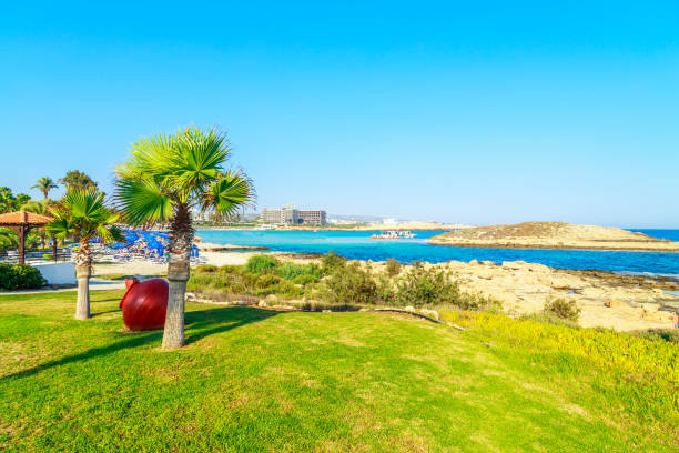 Landscape around Cape Greco near Ayia Napa, Cyprus