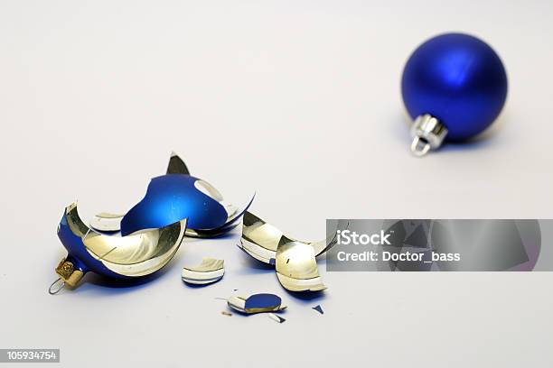 Christmas Luck Stock Photo - Download Image Now - Broken, Christmas Ornament, Celebration