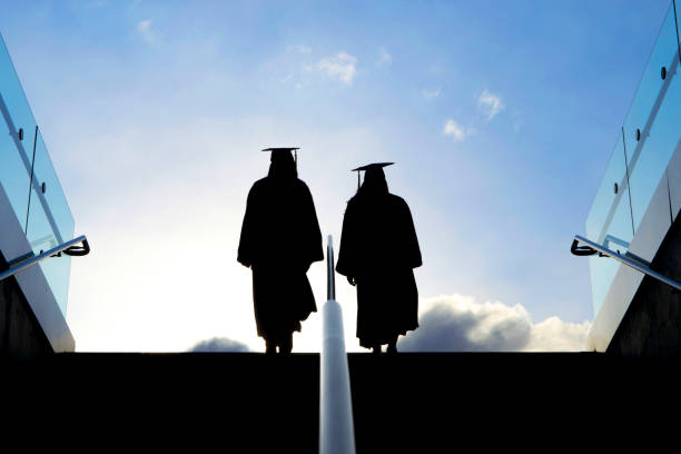 College University Graduation Ceremony.