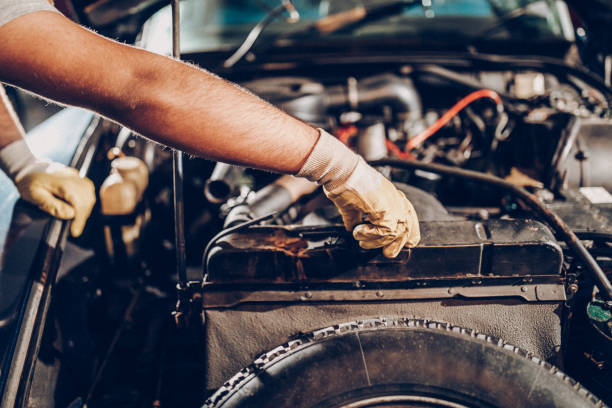 istock Man working on repairing car 1059353206