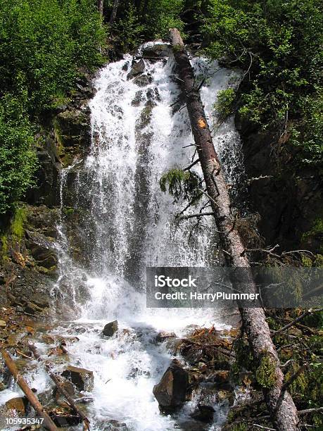 Mountain Waterfall Stock Photo - Download Image Now - British Columbia, Color Image, Forest