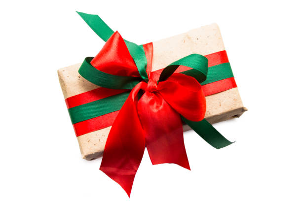 istock Christmas gifts in festive background 1059355770