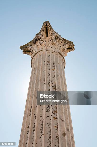 Colonna Romana Di Pompei - Fotografie stock e altre immagini di Antico - Condizione - Antico - Condizione, Archeologia, Architettura