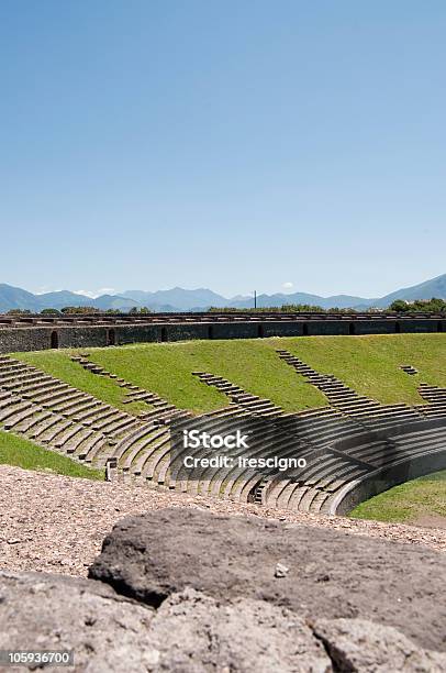 Anfiteatropompei - Fotografie stock e altre immagini di Ambientazione esterna - Ambientazione esterna, Antico - Condizione, Archeologia