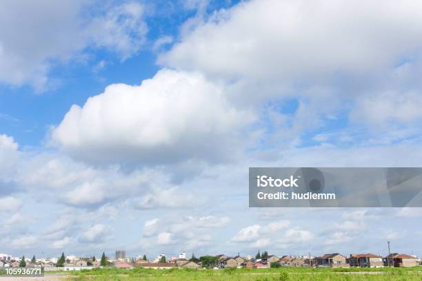 Puffy Clouds Stock Photo - Download Image Now - Agricultural Field, Agriculture, Asia