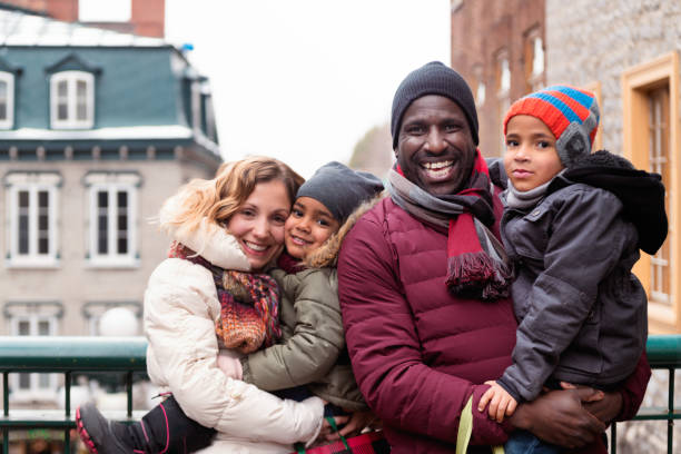 istock Christmas shopping with multi-ethnic family 1059369108