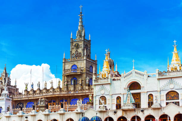 istock The Catholic Simala Shrine in Sibonga, Cebu, Philippines. Copy space for text. 1059369238