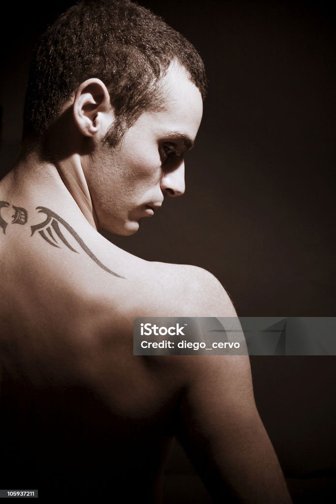 Tatuaż - Zbiór zdjęć royalty-free (Mężczyźni)