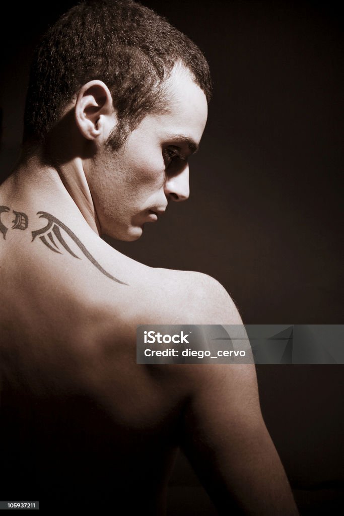 Tatuagem - Foto de stock de Homens royalty-free