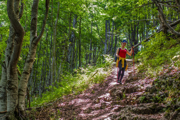 istock Being a Woman and Hiking Alone 1059374704