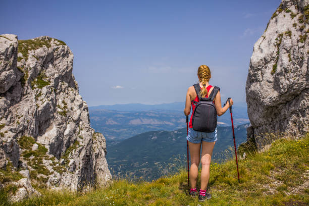 istock Being a Woman and Hiking Alone 1059374916