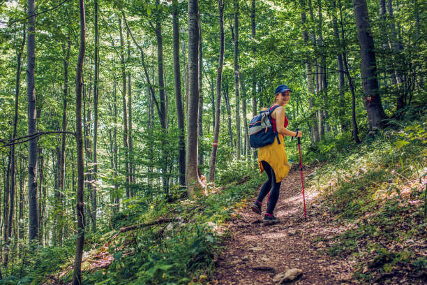 istock Being a Woman and Hiking Alone 1059376238