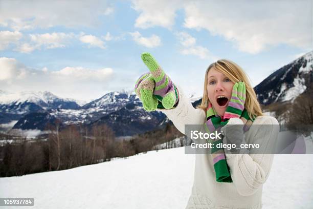Scena Invernale - Fotografie stock e altre immagini di Abbondanza - Abbondanza, Adulto, Allegro