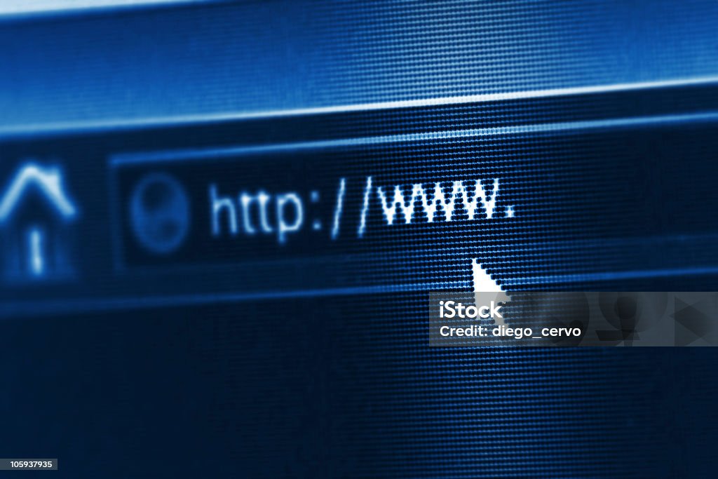 Da internet - Royalty-free www Foto de stock