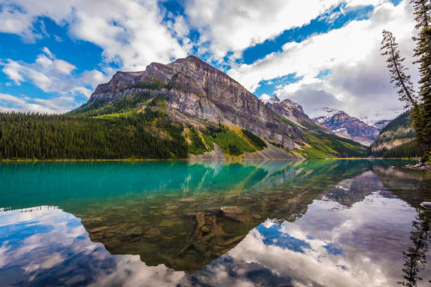 istock lake in rocky mountain 1059391258