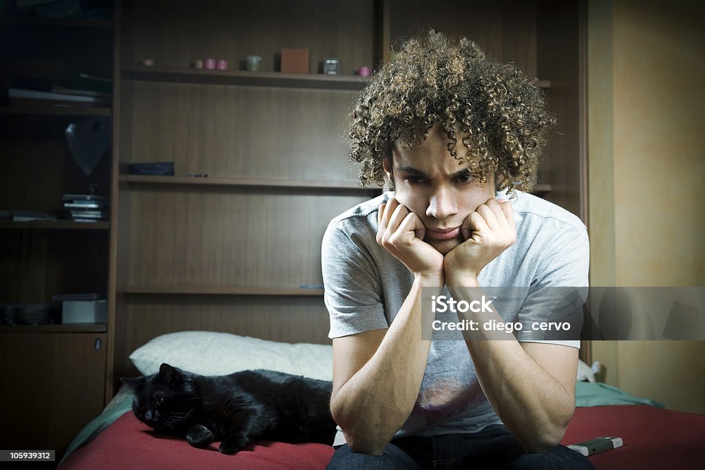 Jovens de problemas - Foto de stock de Adolescente royalty-free