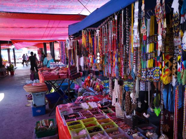 istock Local market in Sabah Borneo 1059400372