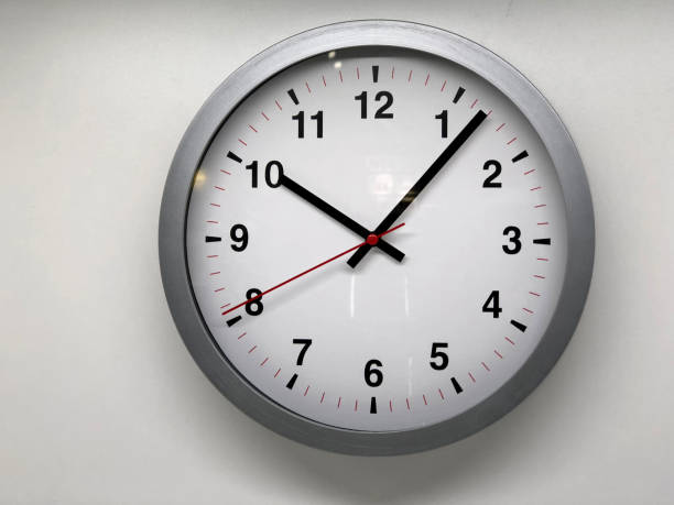 istock Close-Up Of Clock On Wall 1059408820