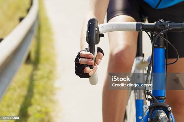 Cyclist Stock Photo - Download Image Now - Cycling, Bicycle, Brake