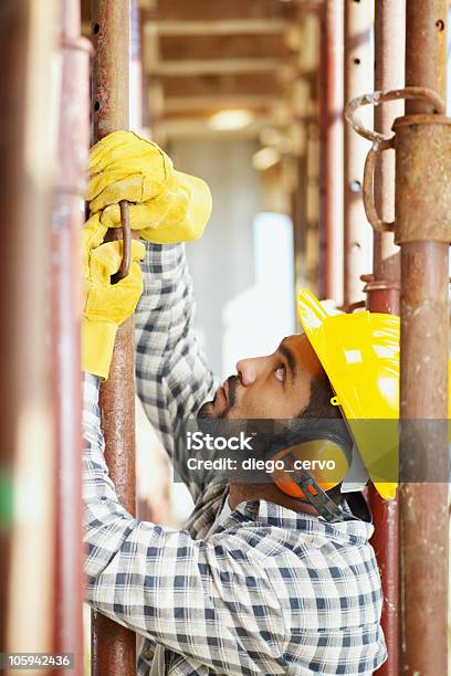 Construction Worker Stock Photo - Download Image Now - Construction Industry, Construction Site, Expertise