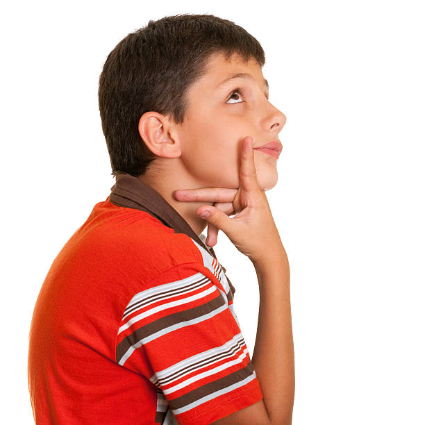 istock Portrait of a thoughtful boy 105944135