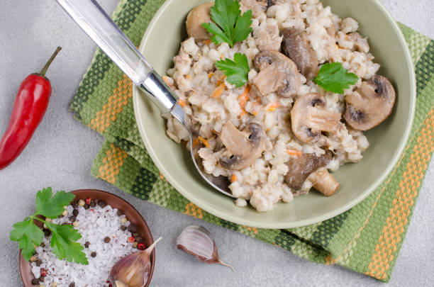 istock Traditional pearl barley porridge 1059450632
