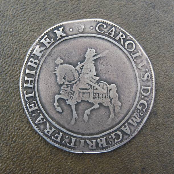 istock Coin - Crown of King Charles I 105946136