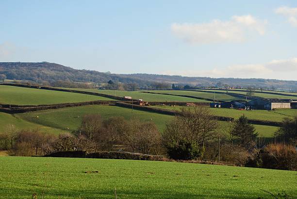 istock Farmland and fields in Somerset, UK 105946655