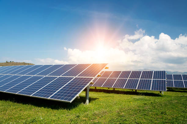 istock Solar panel, photovoltaic, alternative electricity source - concept of sustainable resources 1059468728