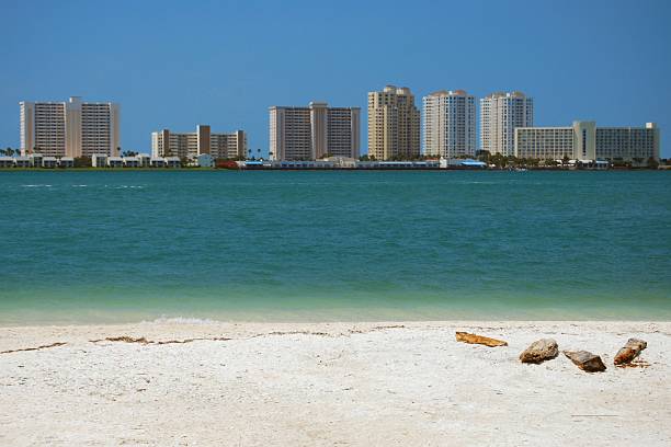 istock Beach and waterfront buildings, Clearwater, Tampa 105947012