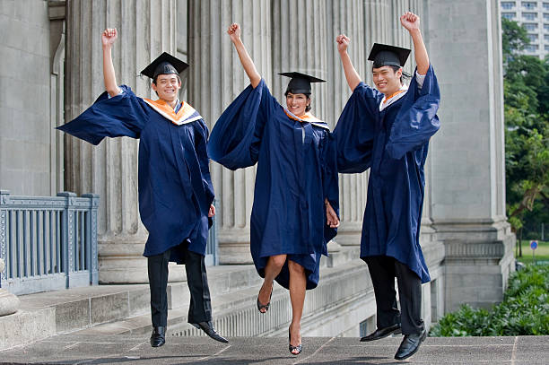 istock Graduates Fist Pump 105947055