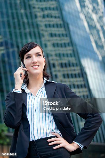 Businesswoman On The Phone Stock Photo - Download Image Now - 20-29 Years, Adult, Adults Only