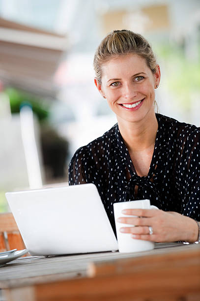 istock Woman with Laptop 105947263