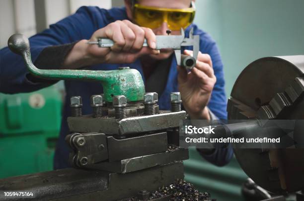 Factory Worker Stock Photo - Download Image Now - Metal Worker, Production Line Worker, Instruction Manual