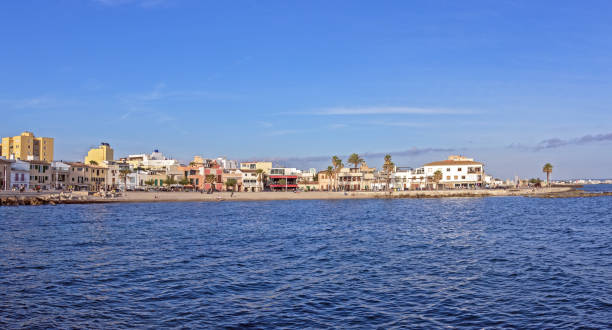 istock Panoramic view of El Molinar in Mallorca, Spain 1059481586