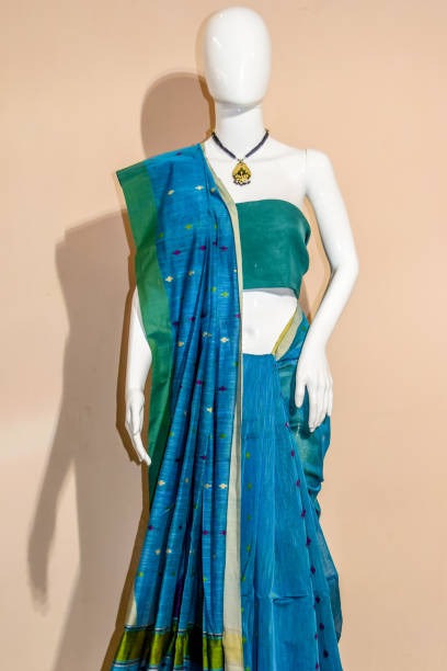 istock A traditional indian colorful silk saree 1059488074