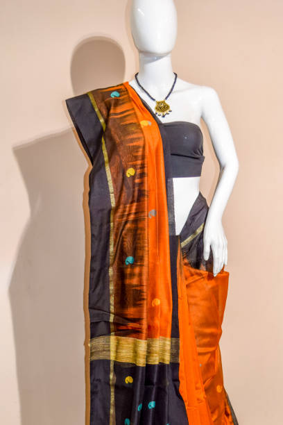istock A traditional indian colorful silk saree 1059491288