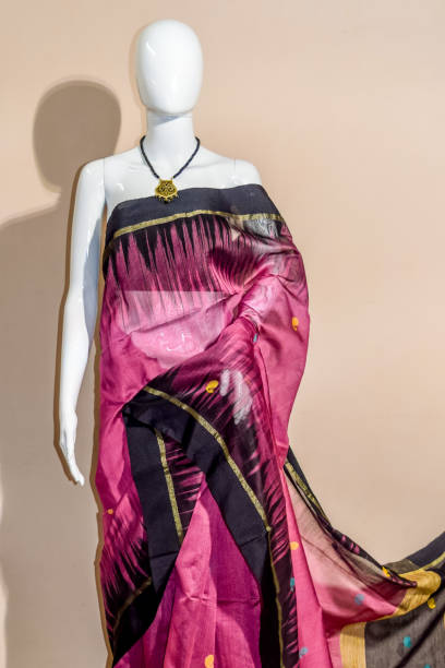 istock A traditional indian colorful silk saree 1059491786